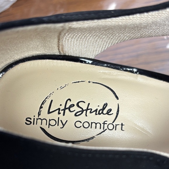Lifestride simply comfort Elegant Black Women's Heels. Size 9. NWOT. - Picture 7 of 8